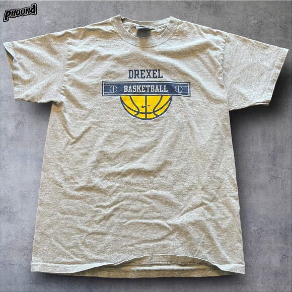Vintage Drexel Basketball Shirt Mens Medium Gray Nike College NCAA Team USA 90s - Picture 1 of 9